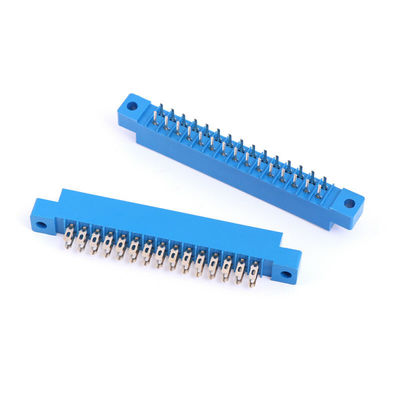 PCB Mounted Small Electrical Connectors Card Edge Connector Solder Type